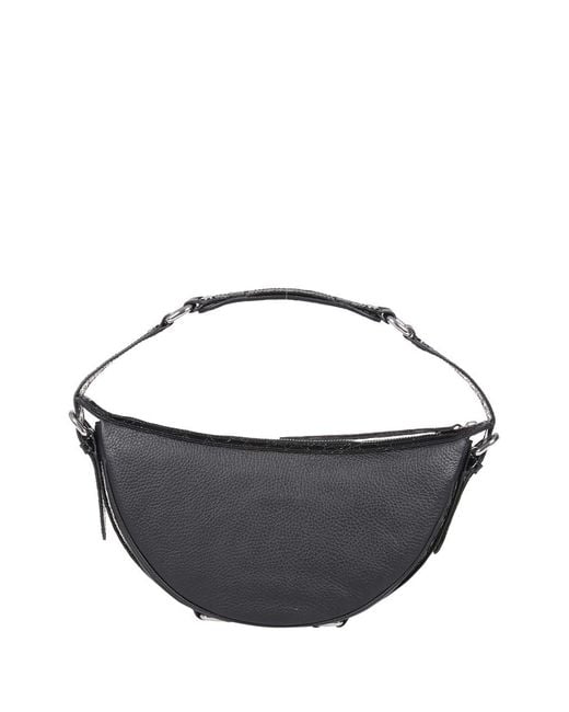 By Far Blue Gib Zipped Shoulder Bag