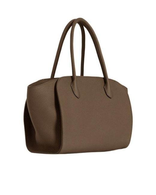 The Row Brown Marlo 12 Bag