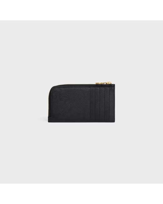 Céline Black Long Zipped Card Holder