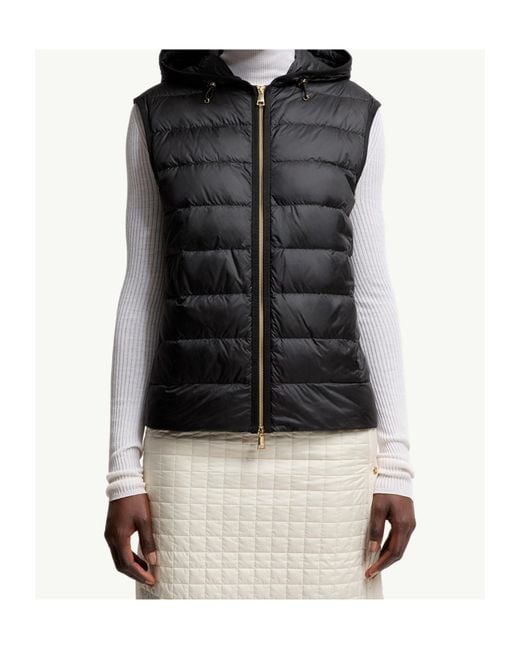 Moncler Black Reposse 3-In- Short Down Jacket