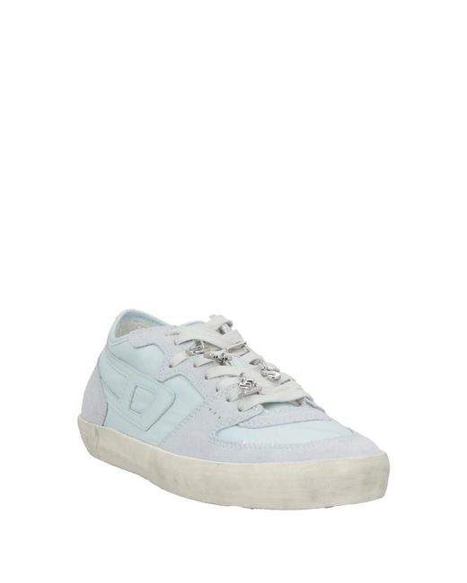 DIESEL Blue Simple Low-Top Sneakers