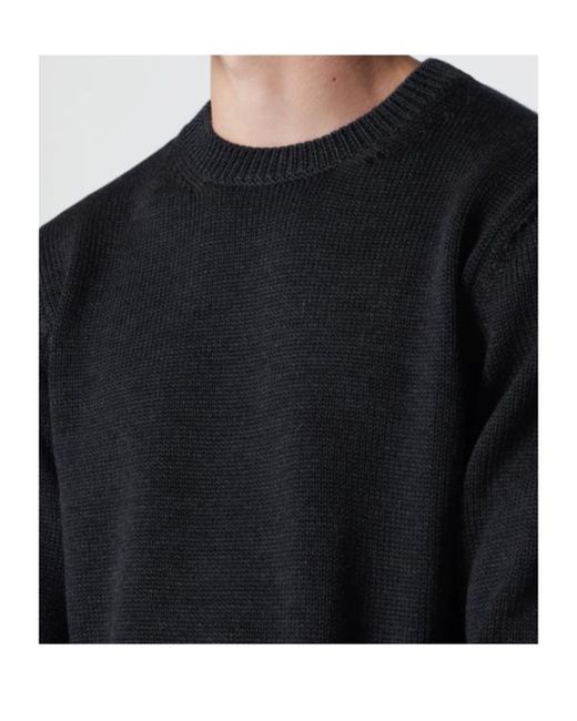 Roberto Collina Blue Crew Neck Sweater for men