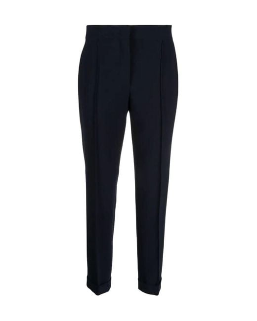 Moschino Blue Tapered Casual Pants