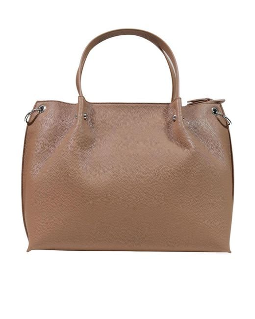 ARMANI EXCHANGE Brown Top-Handle Shoulder Bag