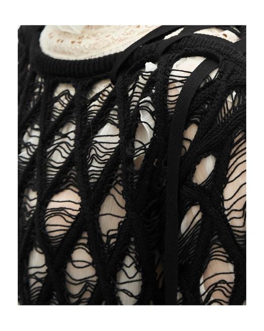 Ann Demeulemeester Black Izabel Sweater