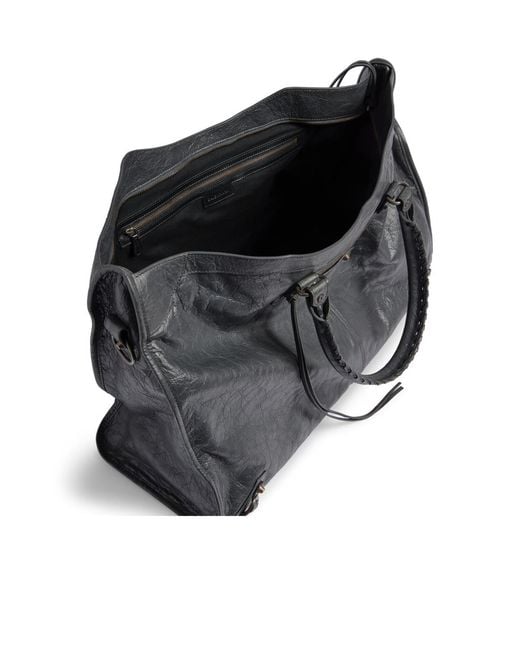 Balenciaga Black Le City Travel Bag for men