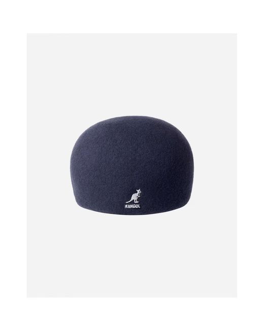 Kangol Blue Seamless Flat Cap for men