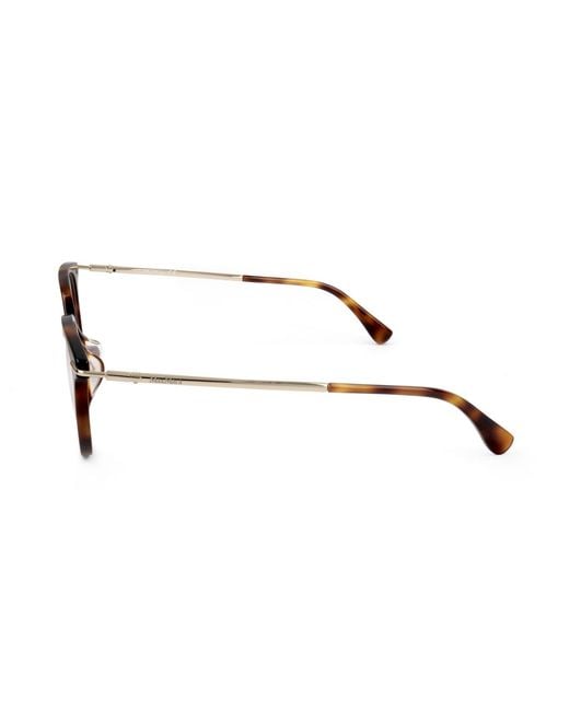 Max Mara Black Round Frame Glasses