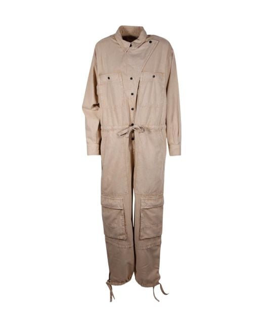 Isabel Marant Natural 'utility' Jumpsuit