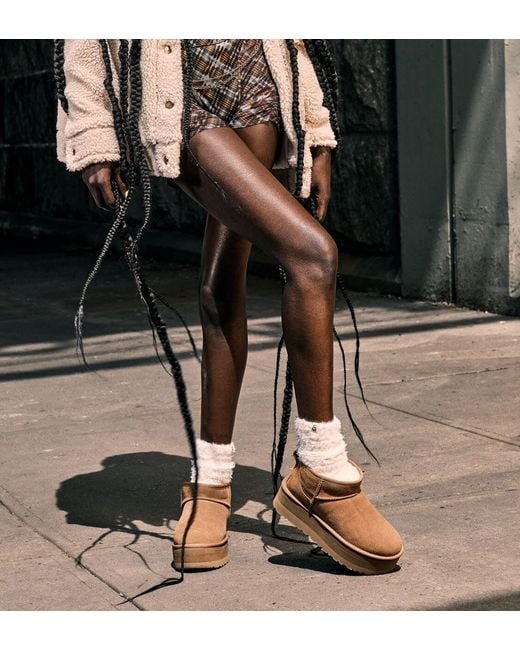 Ugg Brown Classic Ultra Mini Boots