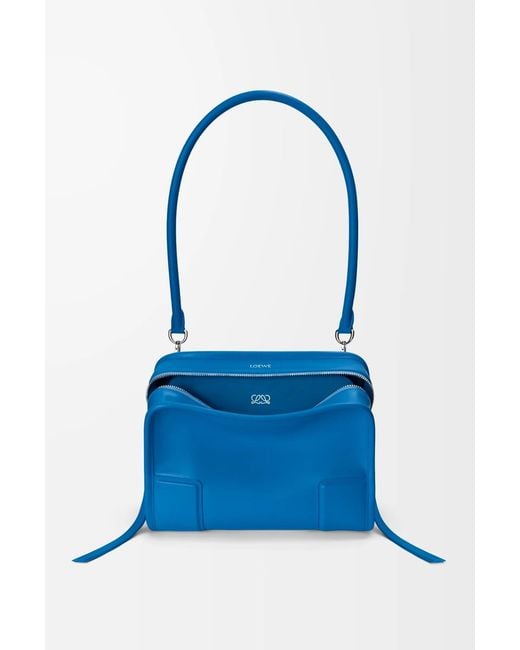 Loewe Blue Top Handle Azure Tote Bag
