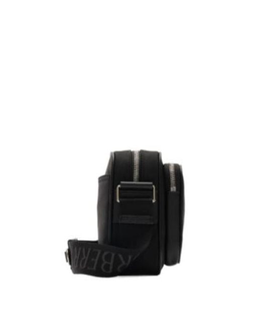 Burberry Black Paddy Zipped Messenger Bag for men