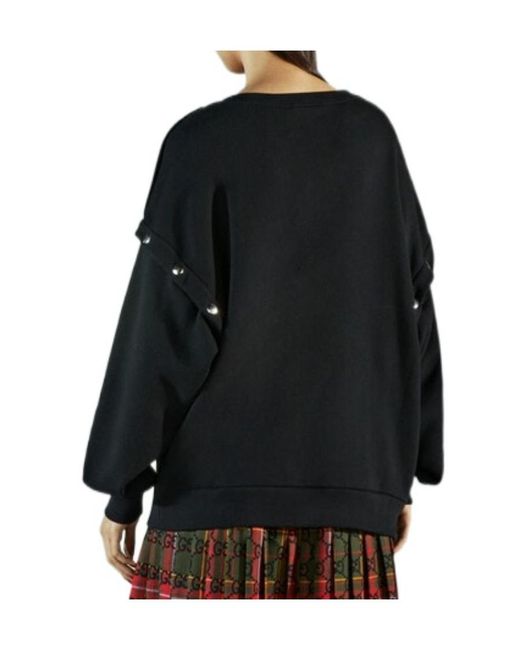 Gucci Black Retro Logo Sweater