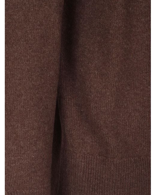 Eleventy Brown Zippered Knitwear for men