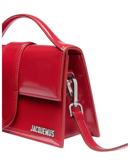 Jacquemus Red The Bambino Large Crossbody Bag