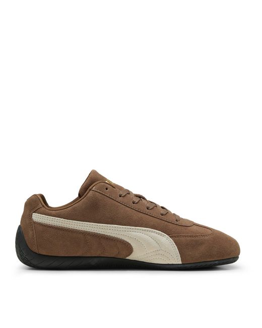 PUMA Brown Lightweight Low-Top Casual Shoes