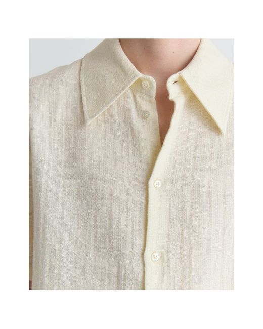 Séfr White Short Sleeve Shirt for men