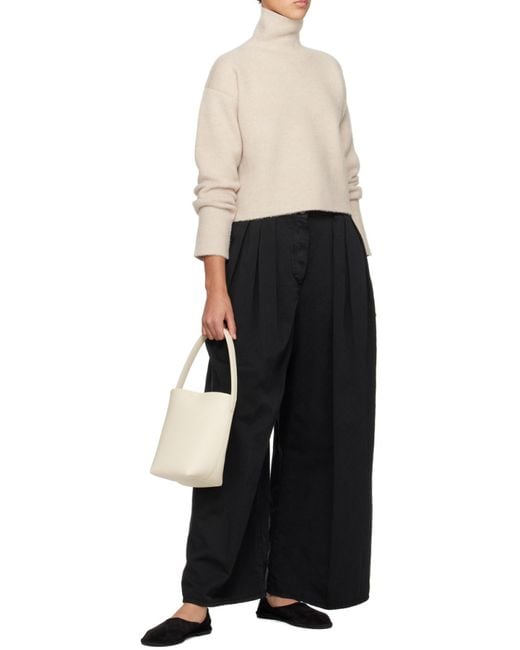 The Row Natural Erise Merino Wool Jumper