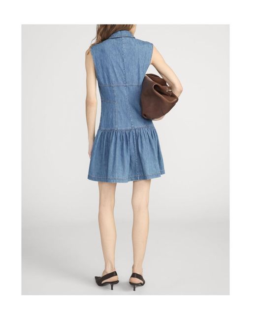 FRAME Blue The Denim Day Dress
