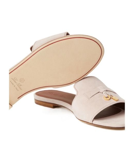 Loro Piana Multicolor Summer Charms Sandal