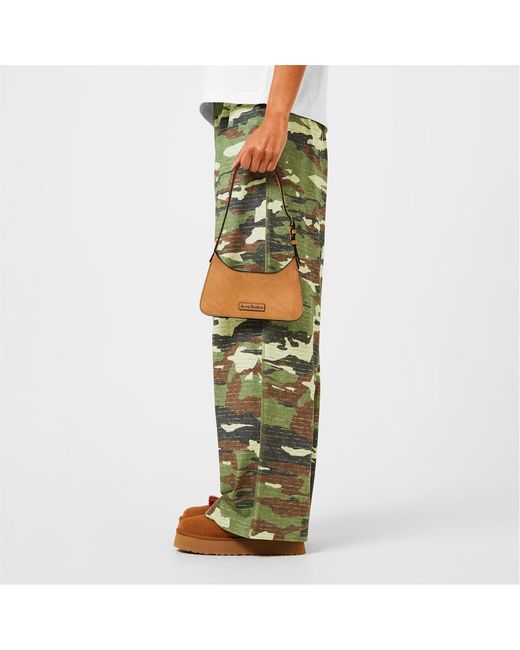 Acne White Platt Mirror Mini Bag