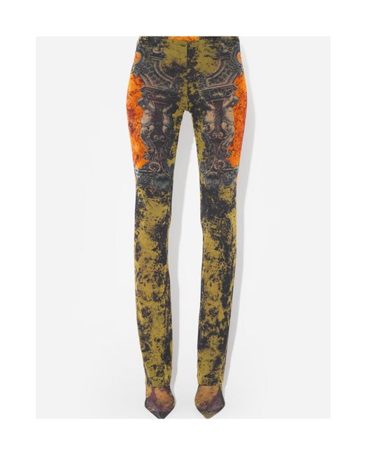 Jean Paul Gaultier Gray The Khaki Médaillon Pants