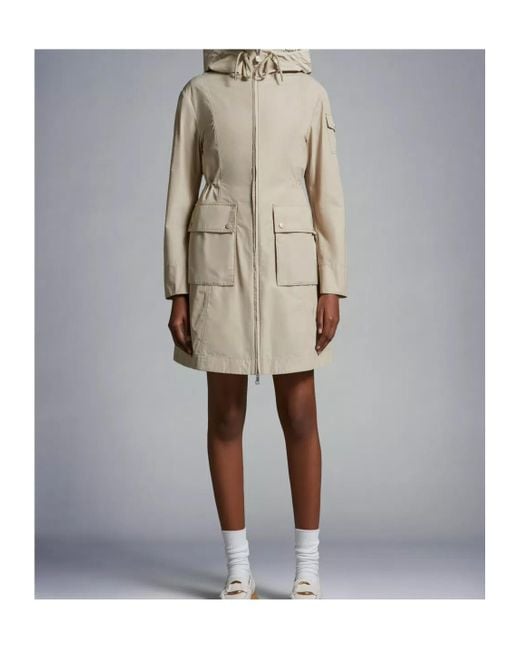 Moncler Natural Laerte Parka Coat