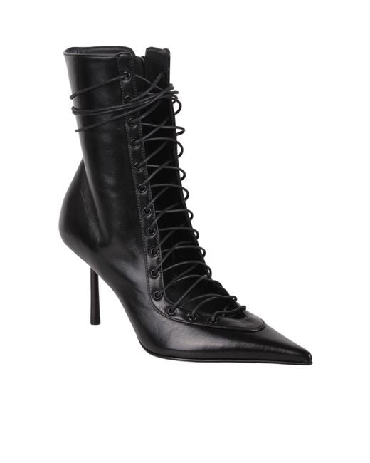 Le Silla Black 140Mm Leather Pumps