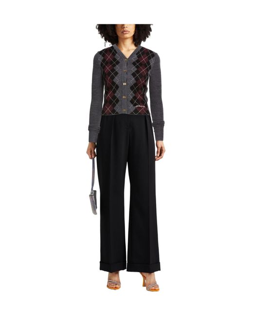 Ganni Black Lightweight Sweater Long Sleeves