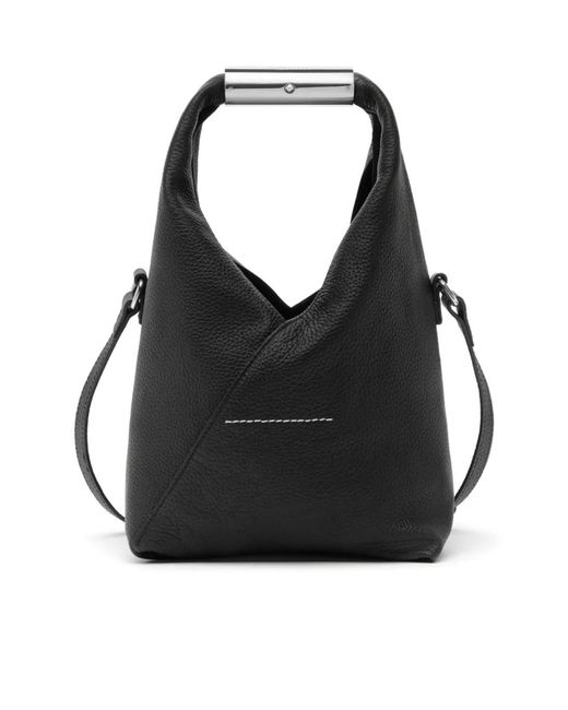 MM6 by Maison Margiela Black Japanese Tote Bag