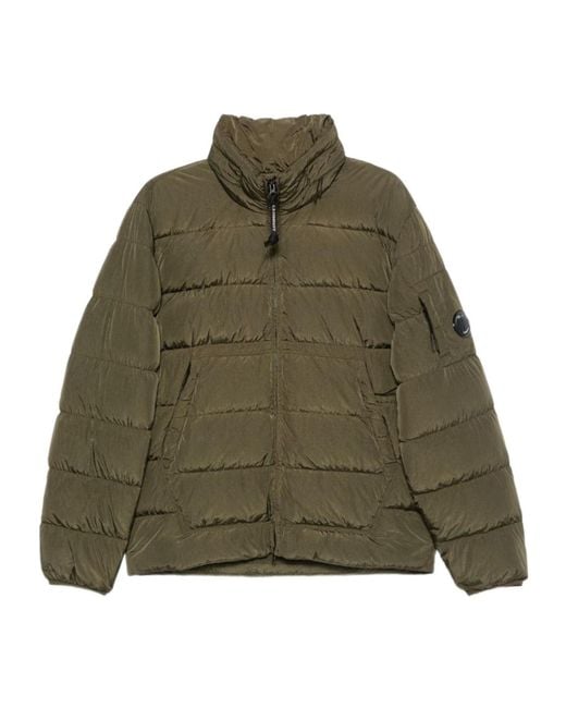 C P Company Green Chrome-R Padded Jacket for men