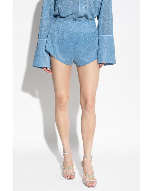 Oseree Blue Sparkling Shorts