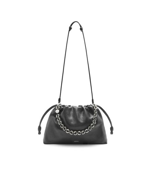 Loewe Black Flamenco Large Purse