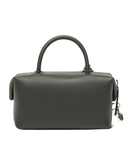 Max Mara Black Zippered Shoulder Bag