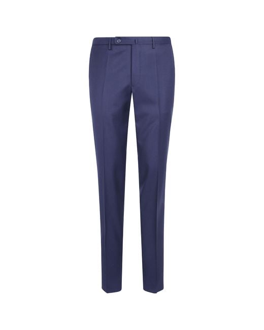 Incotex Blue Classic Regular Chino for men