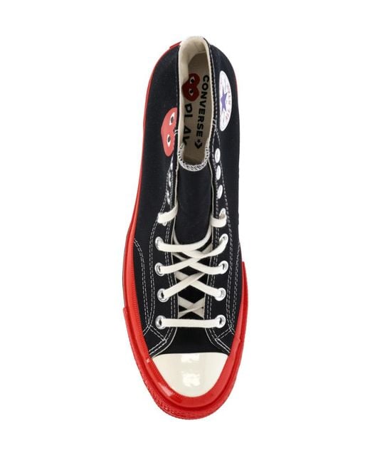 COMME DES GARÇONS PLAY Red Comme Des Garçons Play X Converse Chuck 70 High-Top Sneakers for men