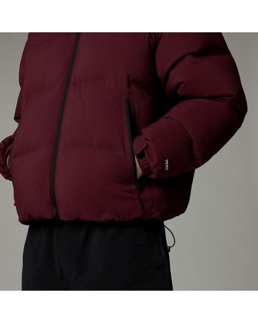The North Face Red Rmst Nuptse Zipped Down Jacket for men