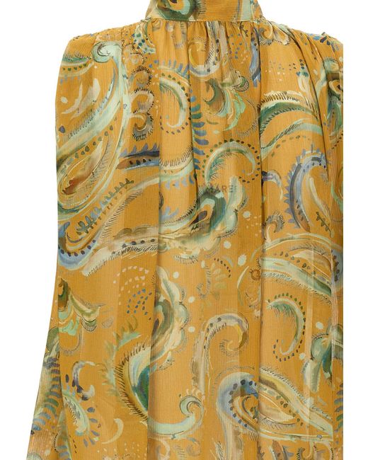 Marella Metallic Sleeveless Shirt