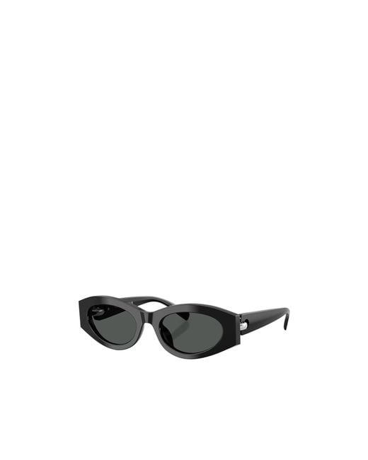 Tory Burch White Geometric Sunglasses