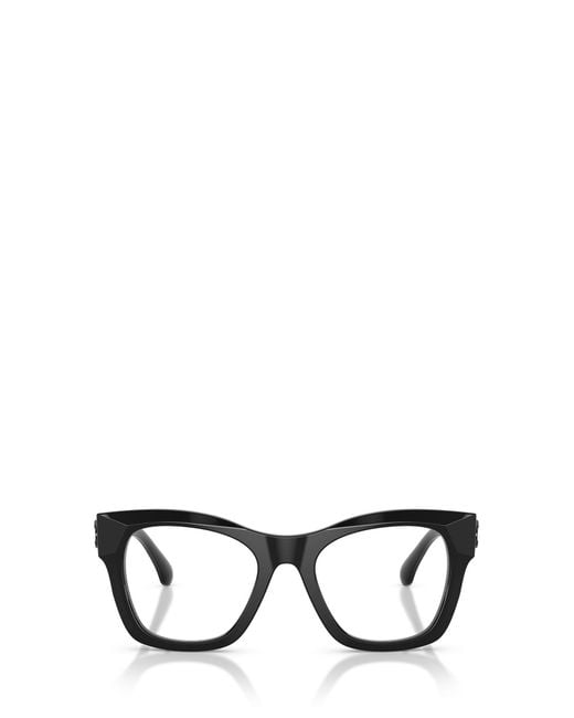 Chanel Black Full Frame Plain Mirror