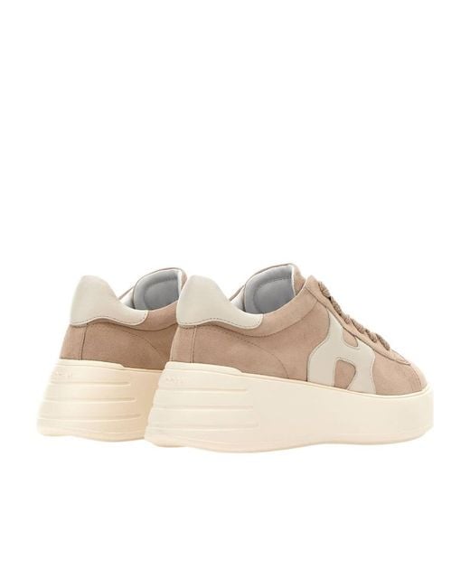 Hogan Natural Suede Trainers