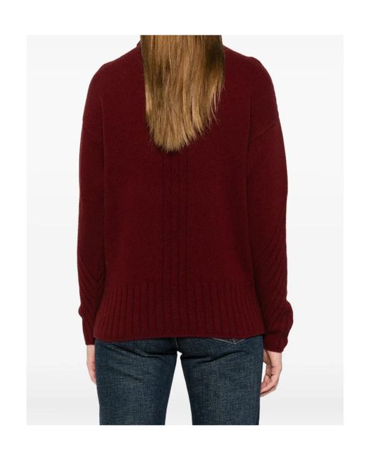 Herno Red Wool Jumper