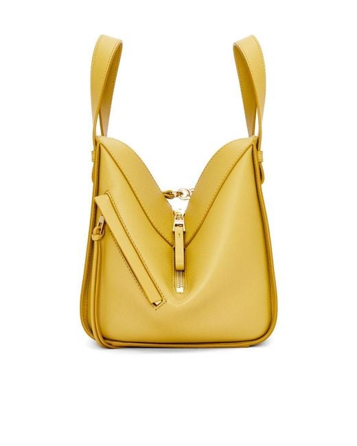 Loewe Yellow Hammock Compact Bag