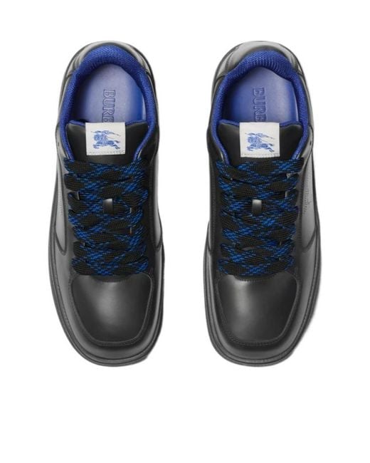 Burberry Black Stock Sneakers For for men