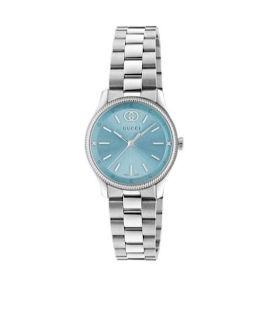 Gucci Blue G-Timeless Watch, 29Mm