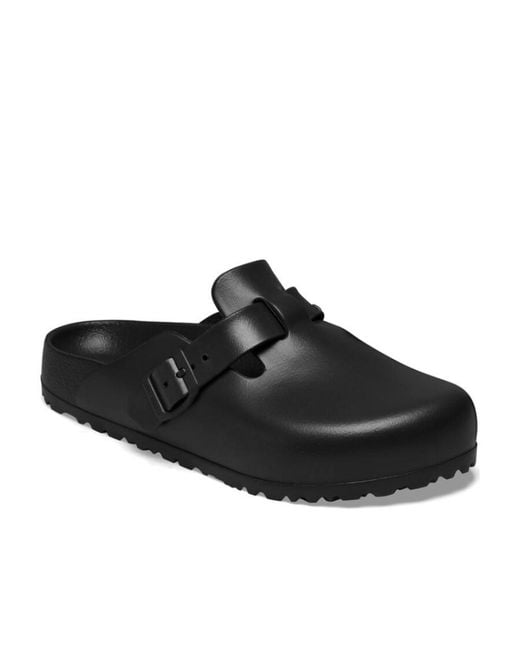 Birkenstock Black Boston Essential Sandals for men