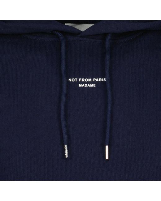 Drole de Monsieur Blue Drôle De Monsieur Le Hoodie Slogan Classique Hoodie for men