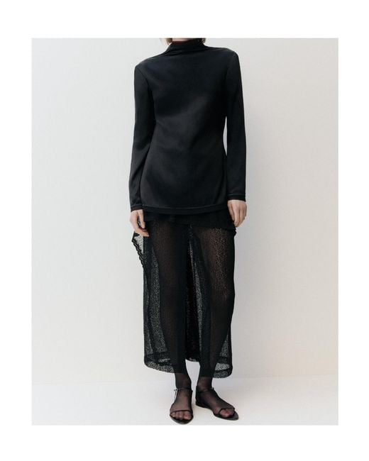 TOVE Black Beau Top
