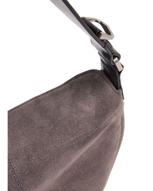 Lemaire Brown Quiver Clip Hobo Bag