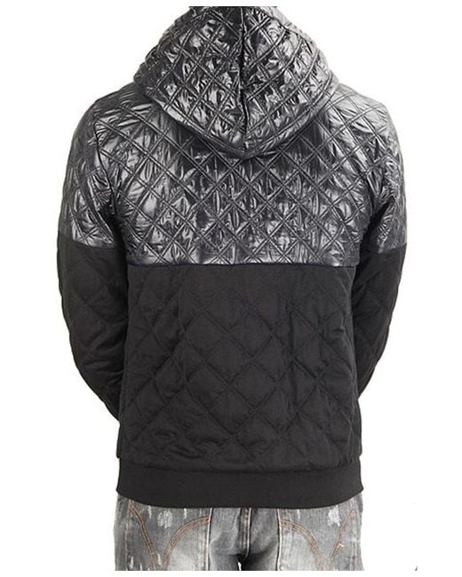 Dolce & Gabbana Gray Splicing Details Leisure Jacket for men